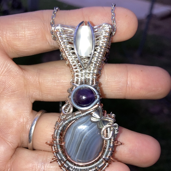 Agate Necklace - Picture 6 of 9